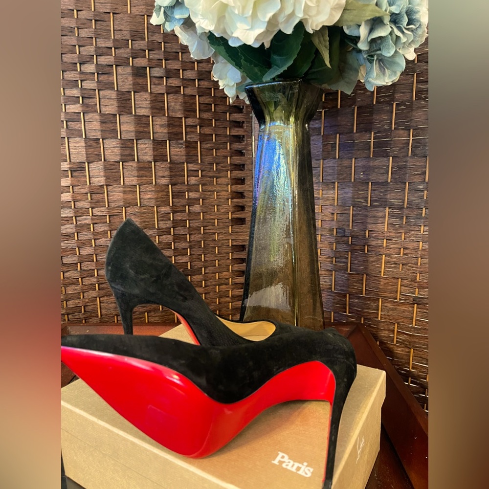 So Kate
120 mm Pumps - Suede calf - Black